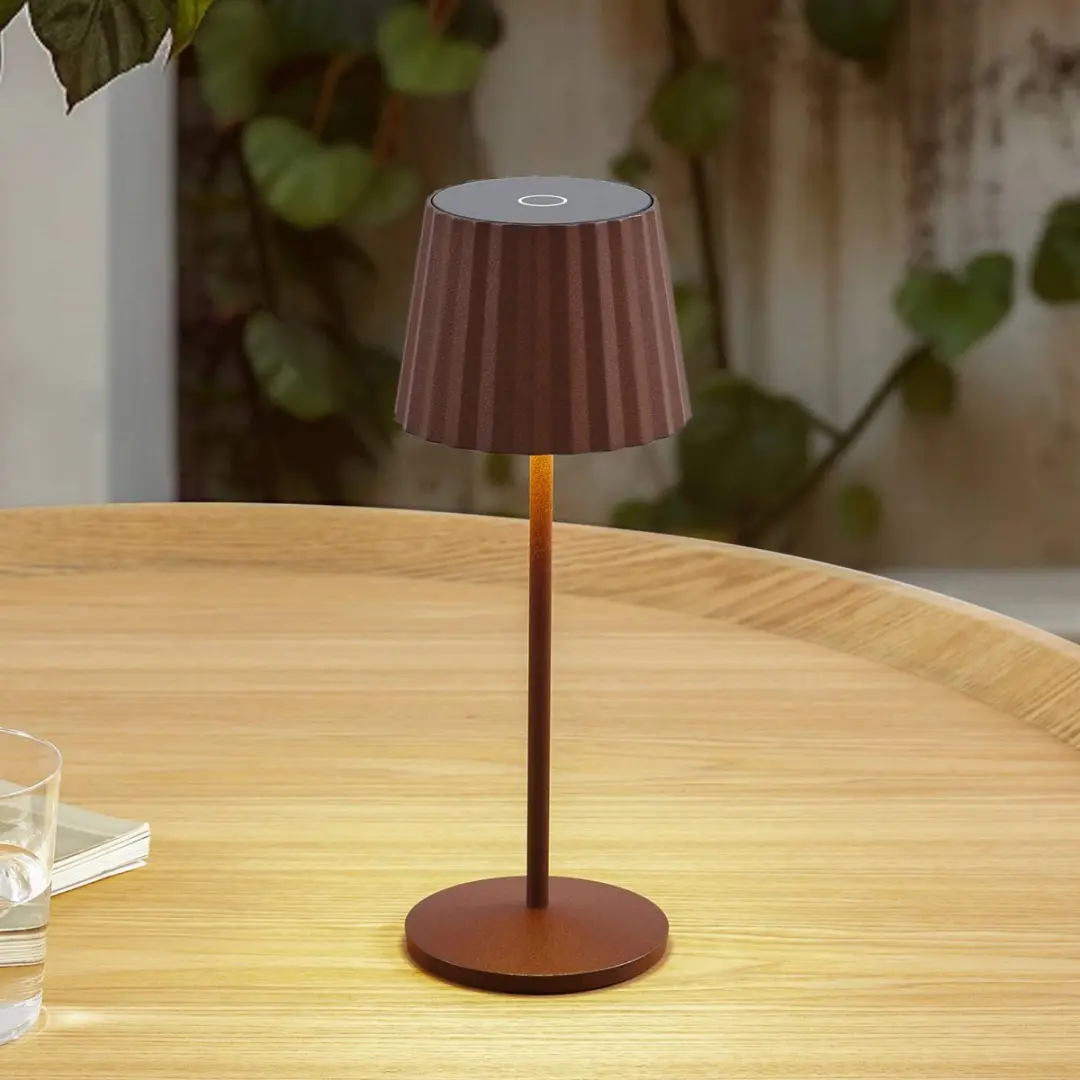 Lindby Terraslamp Roestbruin - 1 Lichtpunt - Dimbaar