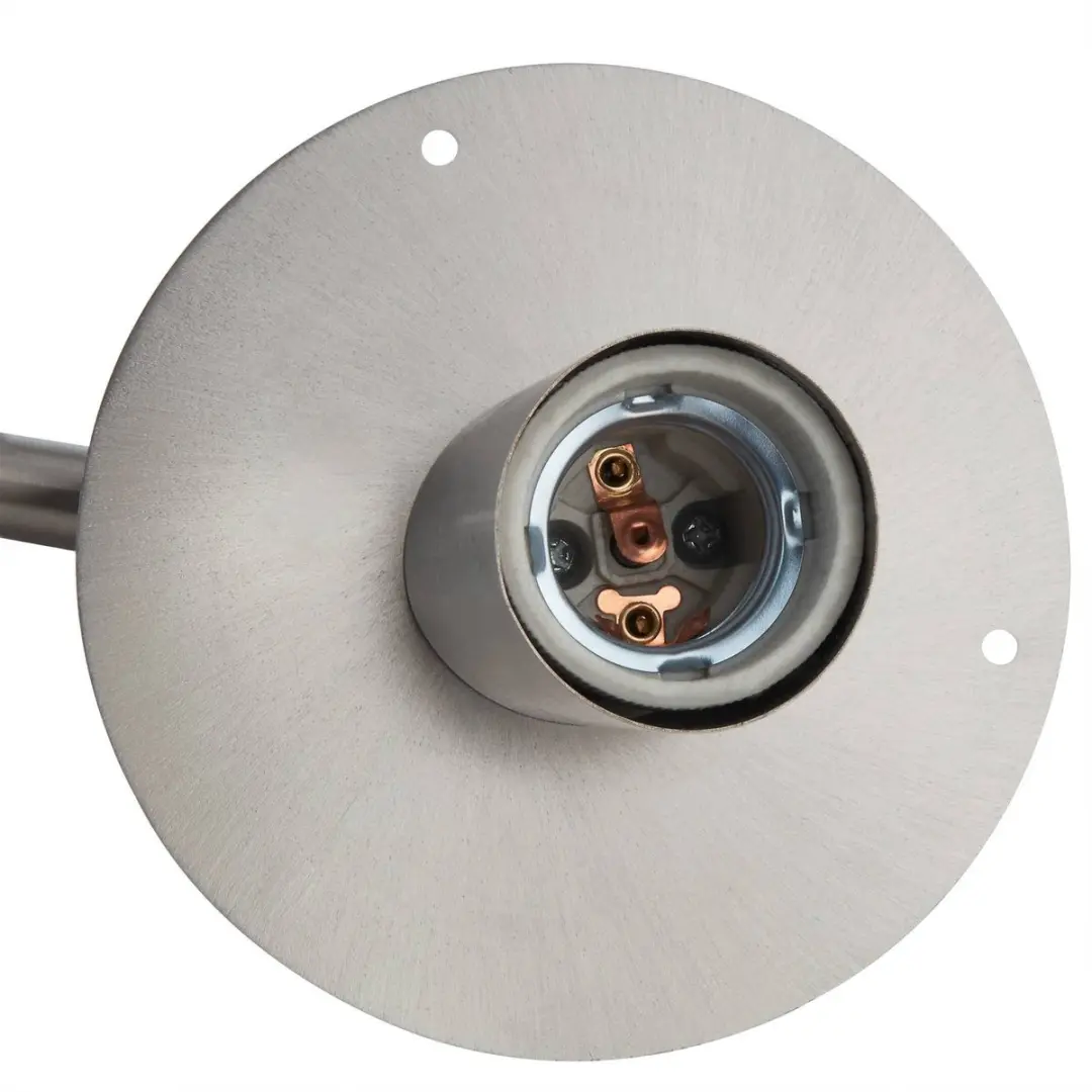 Lindby Wandlamp Buiten Roestvrij Staal 1 Licht E27