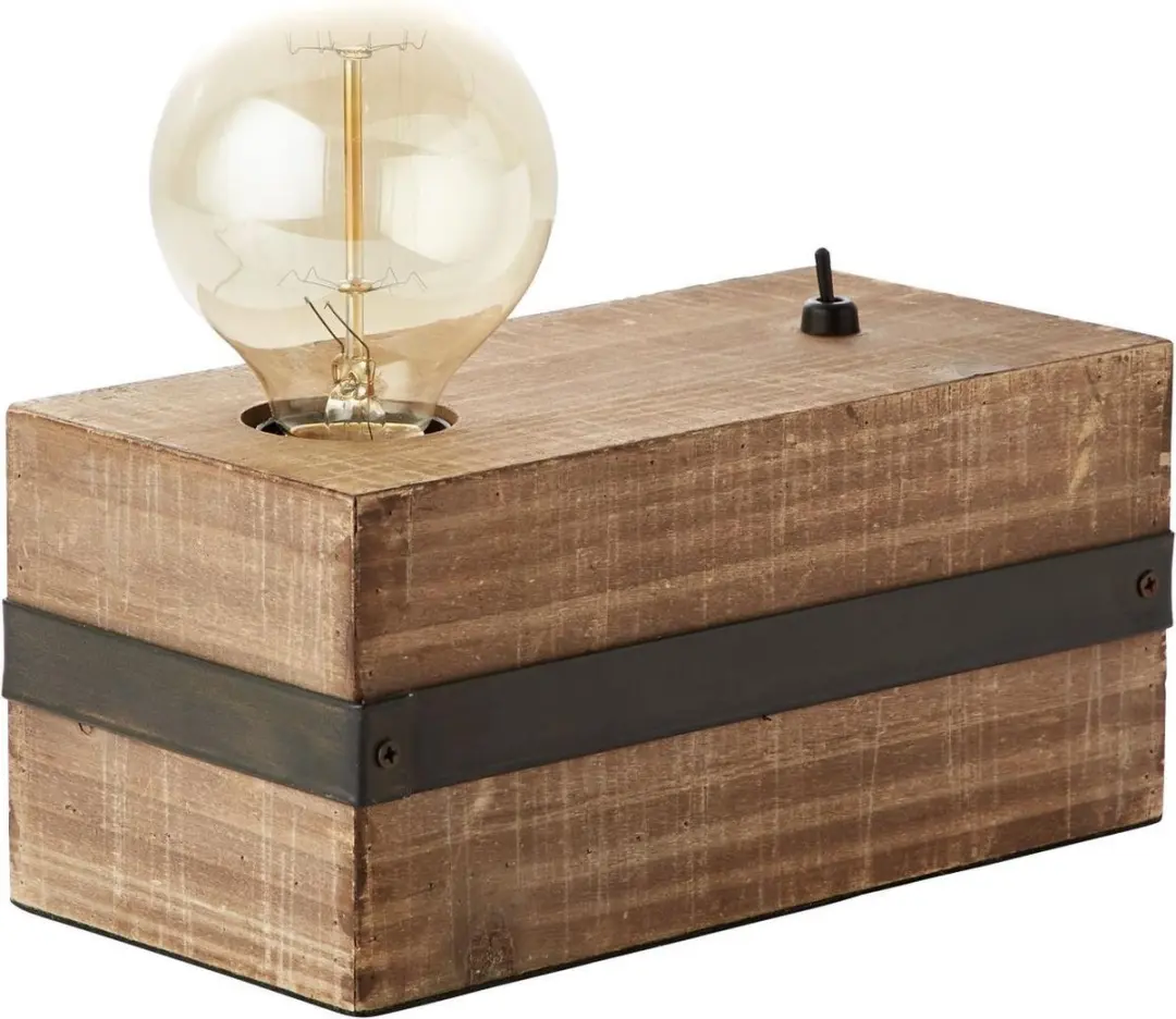 Brilliant Woodhill Tafellamp - Zwart