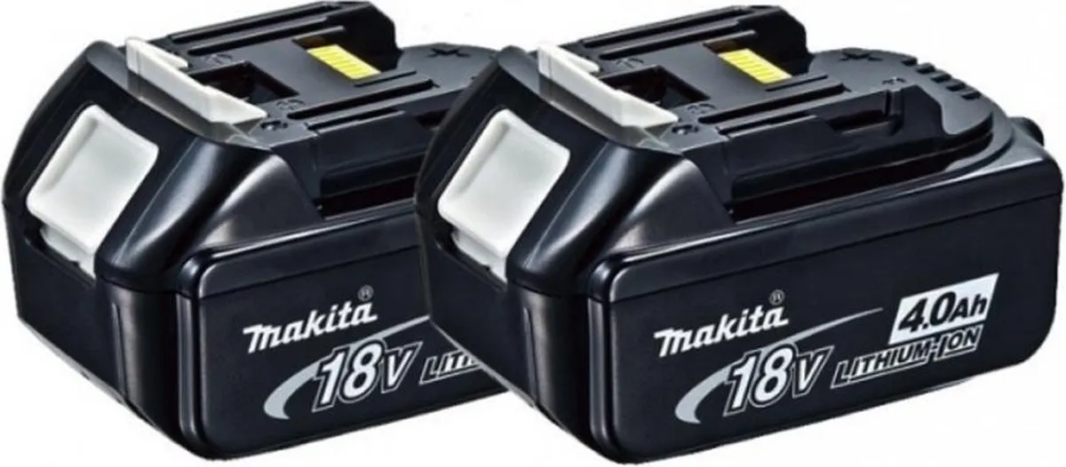Makita BL1840B 18V Li-Ion Accu - 4.0Ah - 2 Stuks