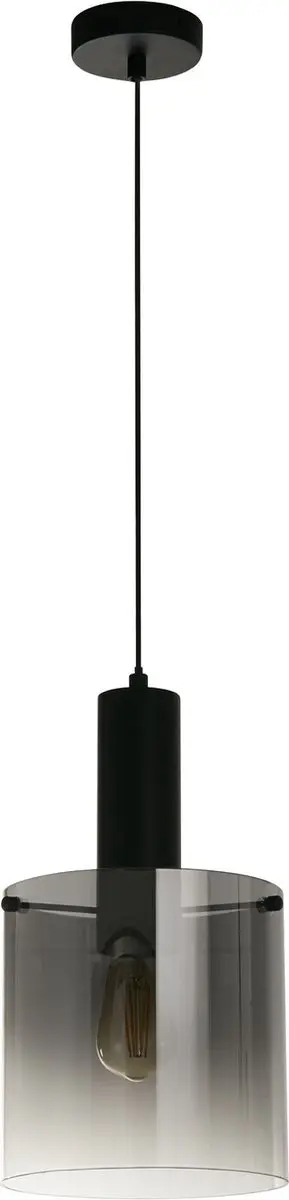 Searchlight Sweden Pendel Hanglamp - Zwart Smoke
