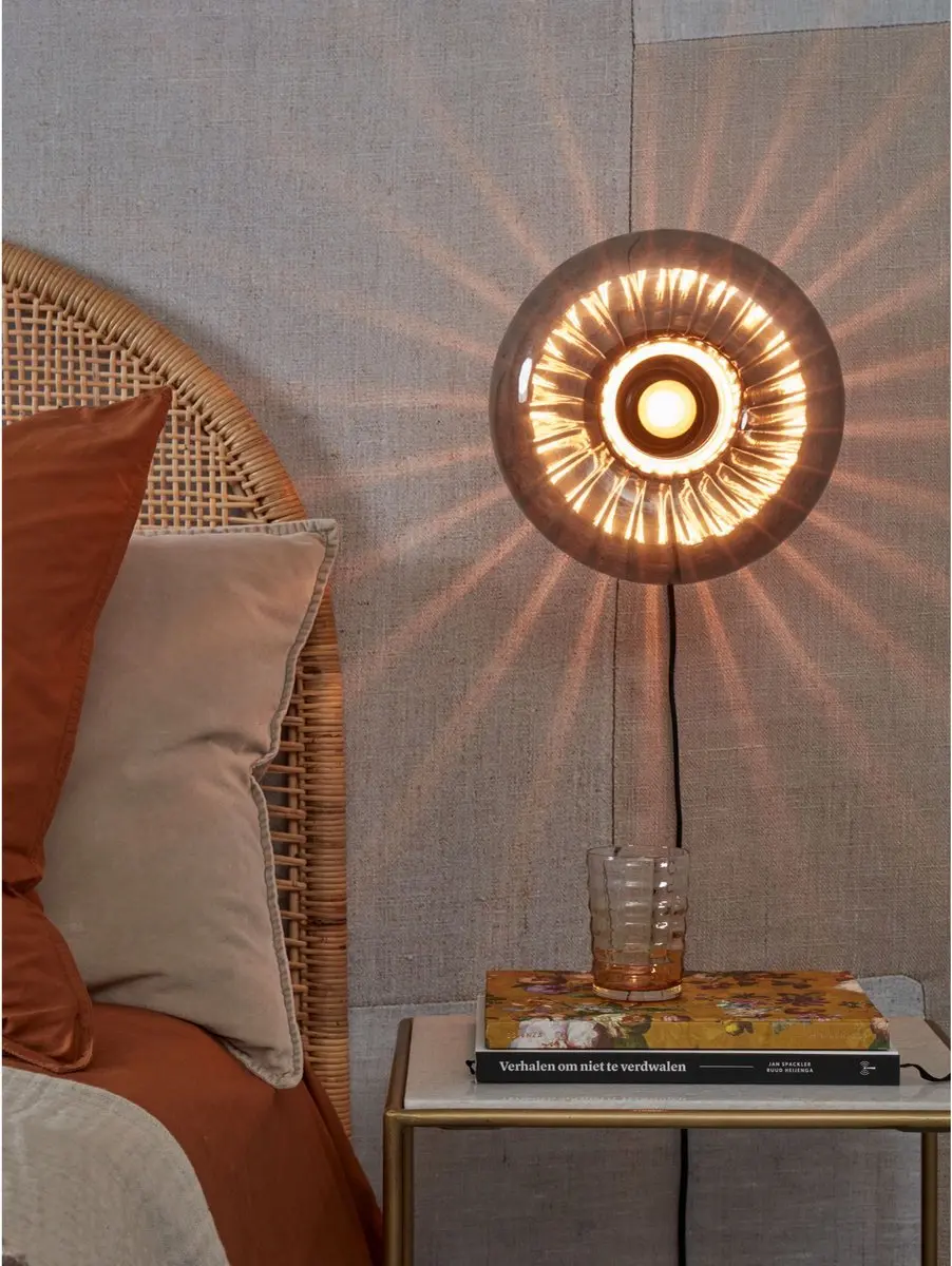 it's about RoMi Wandlamp Brussels Antraciet Ø27cm - afbeelding 6 van 6
