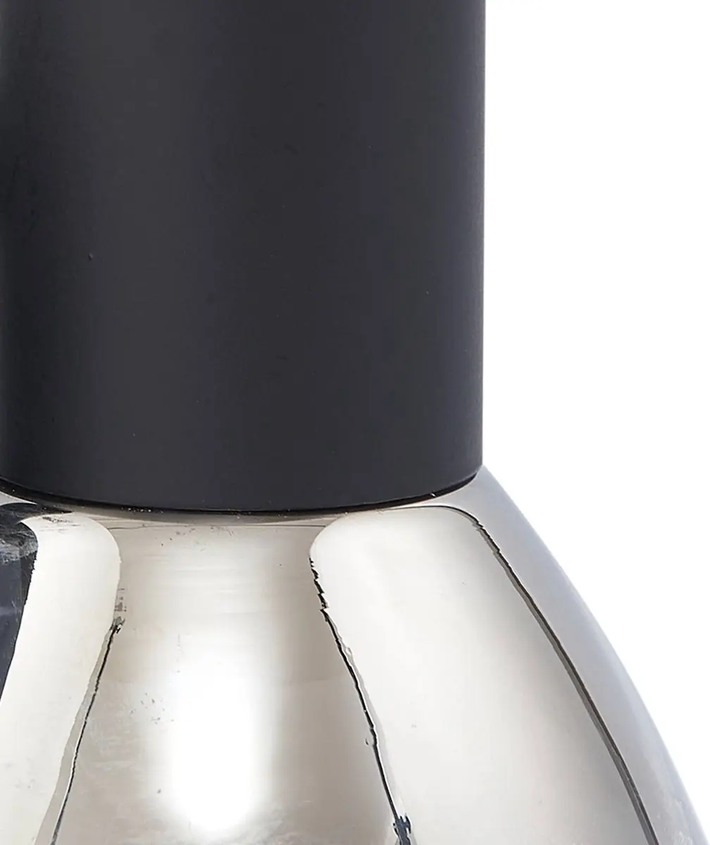 Lindby Wandlamp 1 Licht E14 Rookgrijs - Mat Zwart