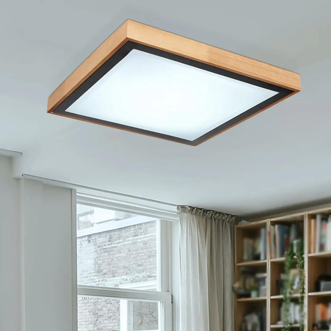 Globo Plafondlamp Landelijke Stijl 24W 1020Lm - Bruin - afbeelding 6 van 6