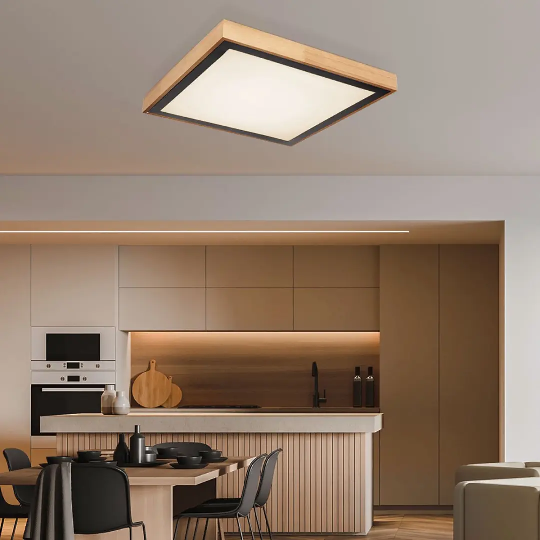 Globo Plafondlamp Landelijke Stijl 24W 1020Lm - Bruin