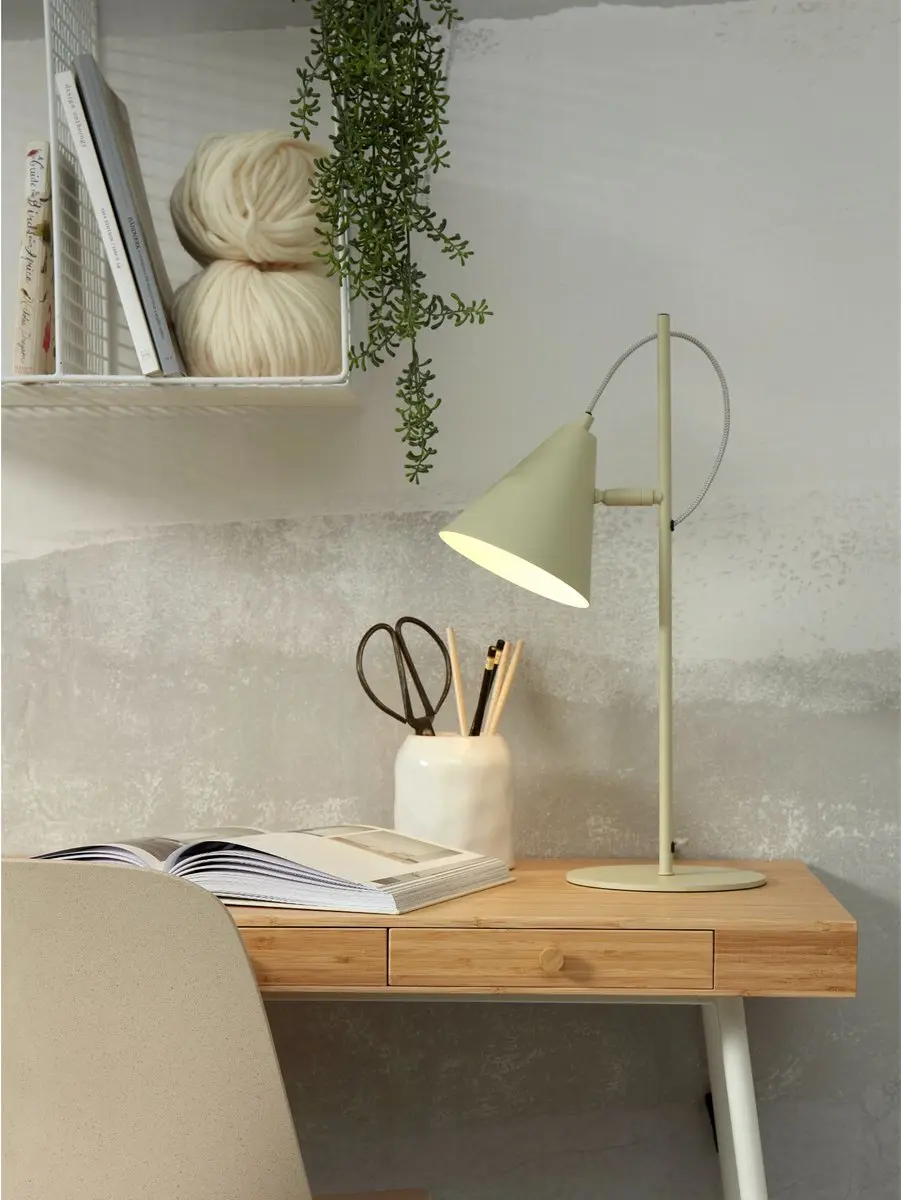 it's about RoMi Tafellamp Lisbon Groen - 18x29x50.5cm