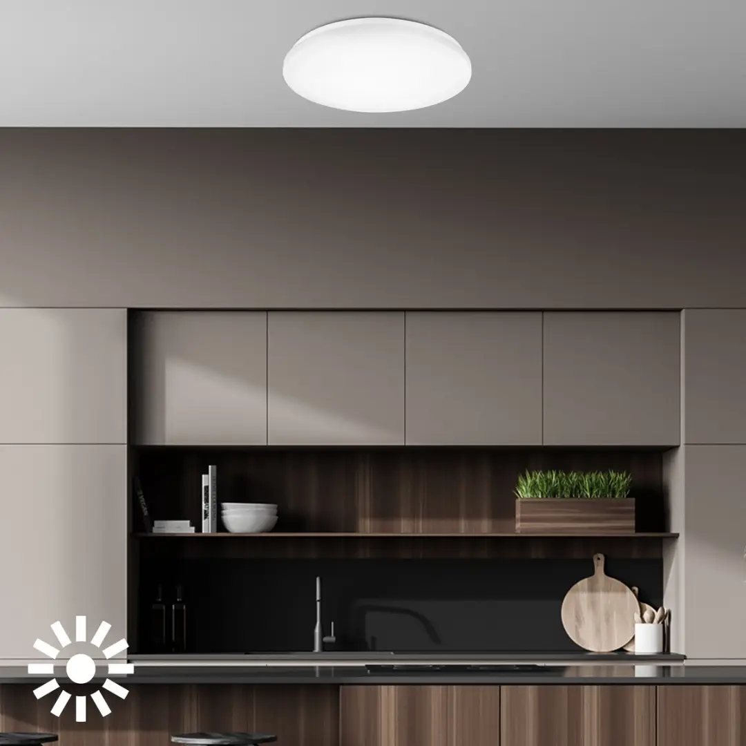 Briloner Elipso Plafondlamp - 4.000K - Ø37,5cm - Wit