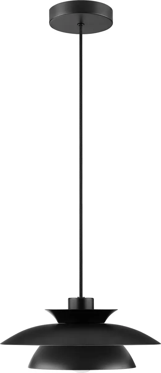 Brilliant Appia Hanglamp E27 - Zwart