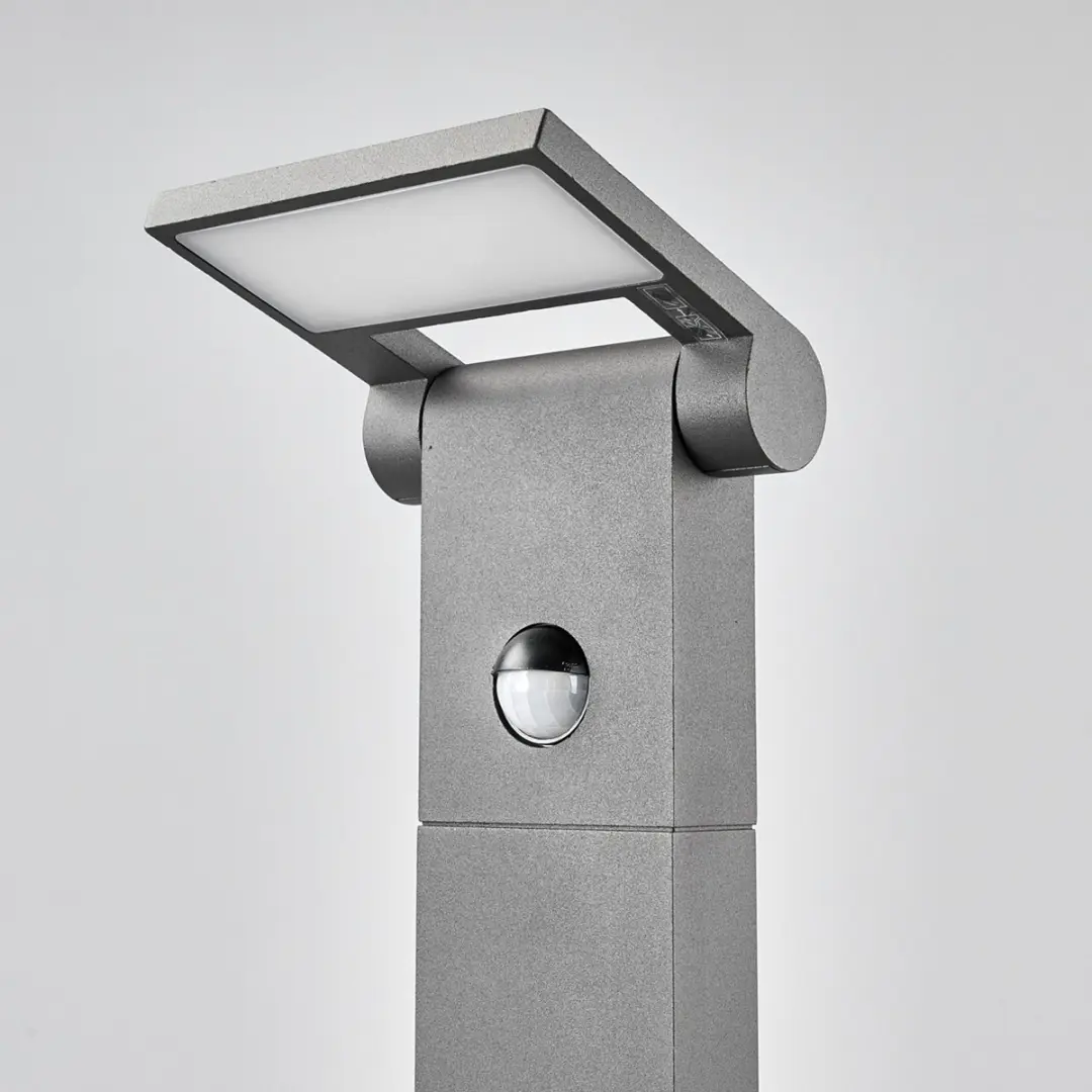 Lucande Padverlichting Zuillamp 8.6W - 48 LED Grafietgrijs/Wit