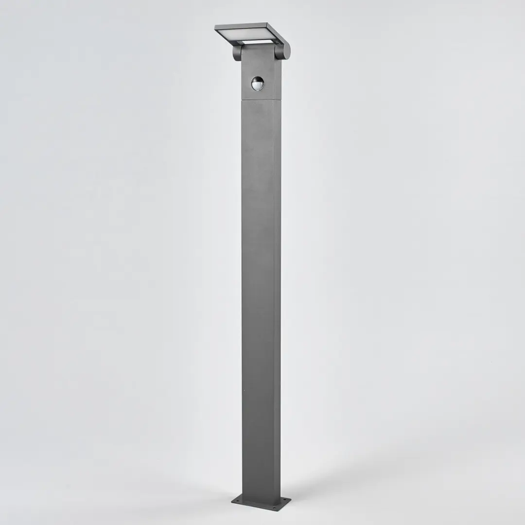 Lucande Padverlichting Zuillamp 8.6W - 48 LED Grafietgrijs/Wit