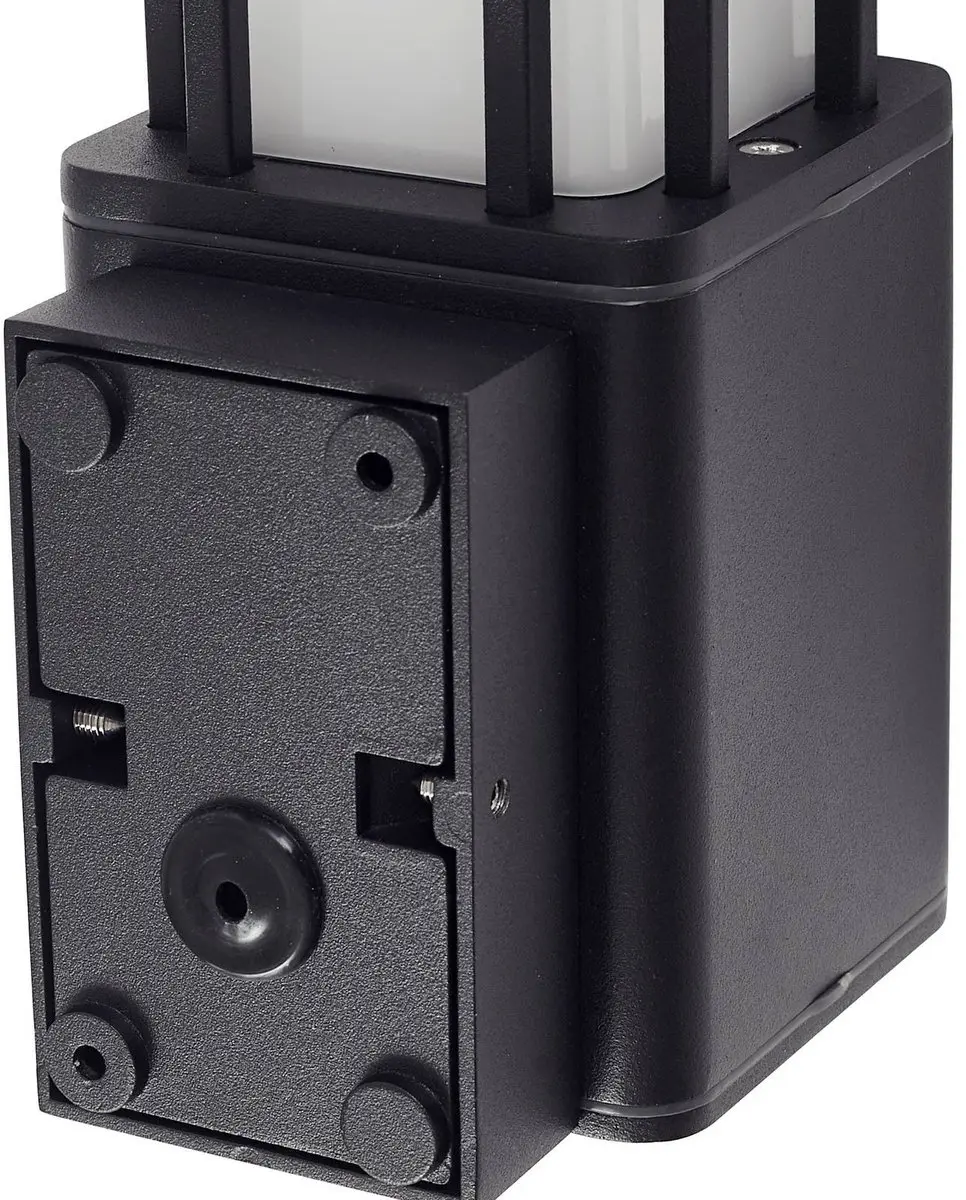 Lucande LED Wandlamp Buiten 10W - Zwart