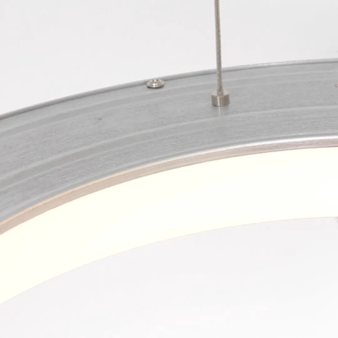Steinhauer Hanglamp Ringlede 2695ZI - Zilver - Ø48cm