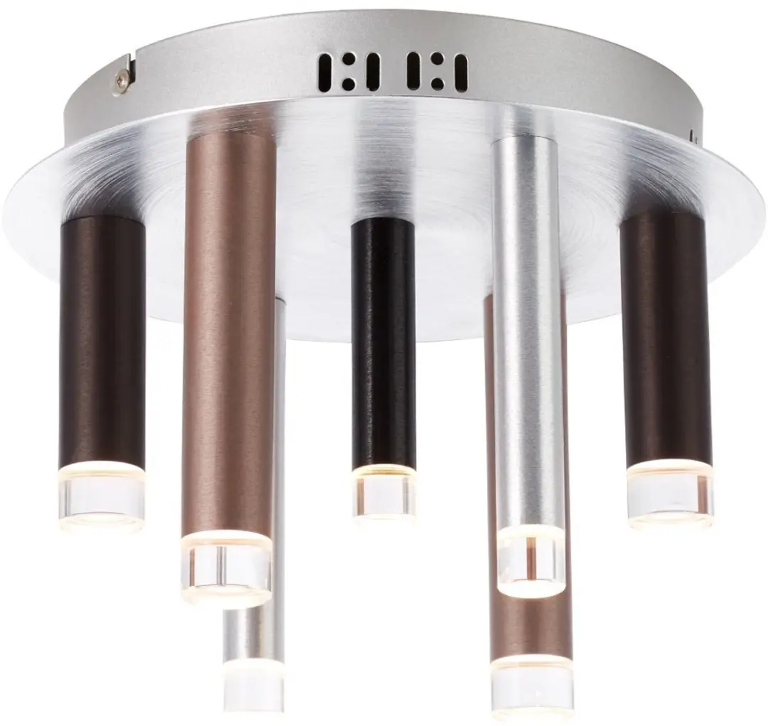 Brilliant Cembalo Plafondlamp 7x30cm - Bruin
