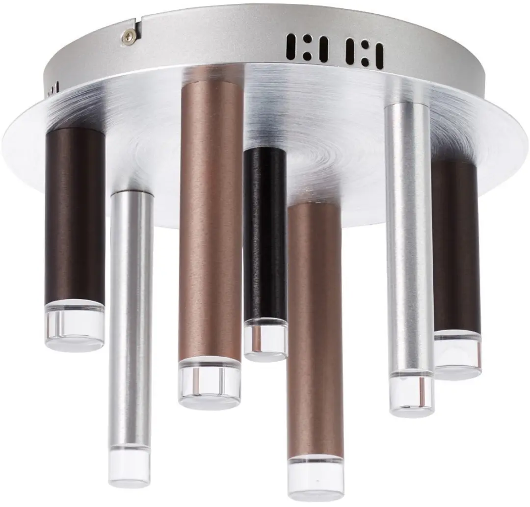 Brilliant Cembalo Plafondlamp 7x30cm - Bruin