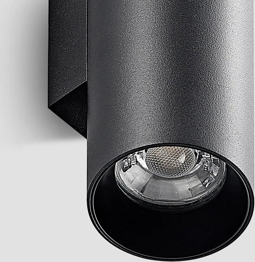 ARCCHIO Wandlamp Brinja 2x GU10 - 22,5 cm - Zwart