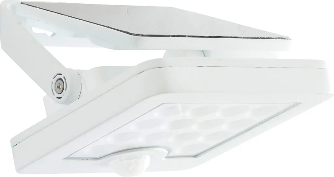 Brilliant Luton Buiten Wandlamp LED 4W Solar Sensor - 540lm Wit