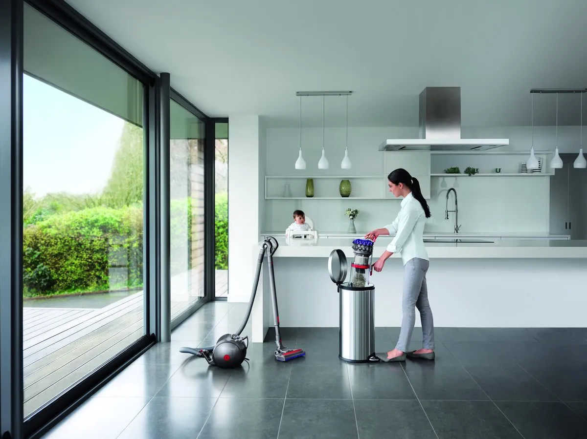 Dyson Big Ball Parquet 2 Stofzuiger 600W - Nikkel/Grijs