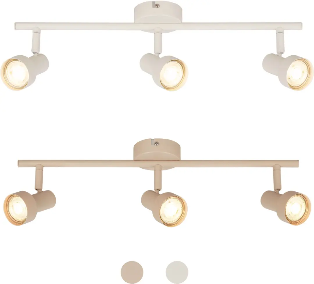 Briloner BKLicht Tapp Opbouwspot 3x GU10 - Oud Wit