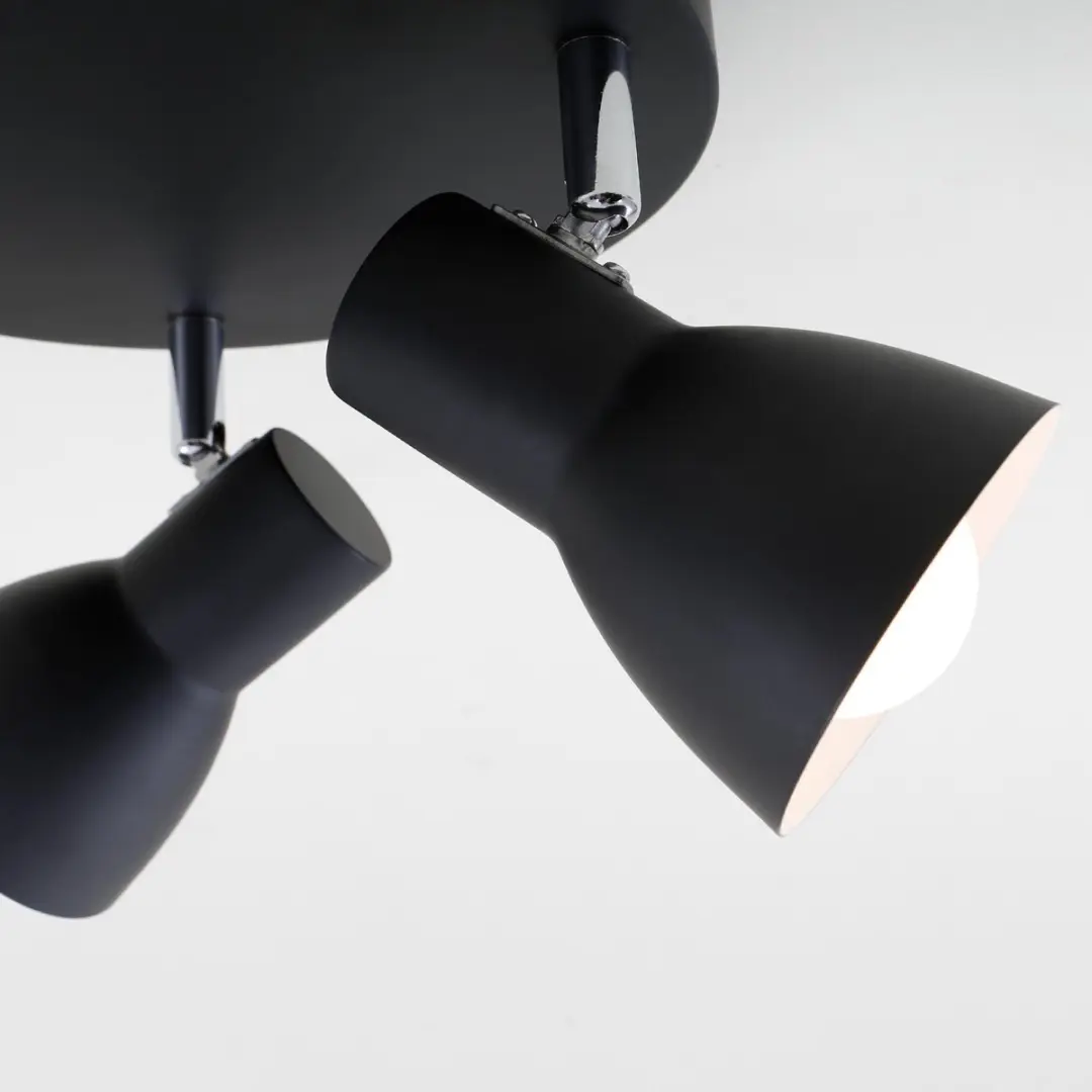 Briloner CUP Plafondlamp 3-Lichts - Zwart