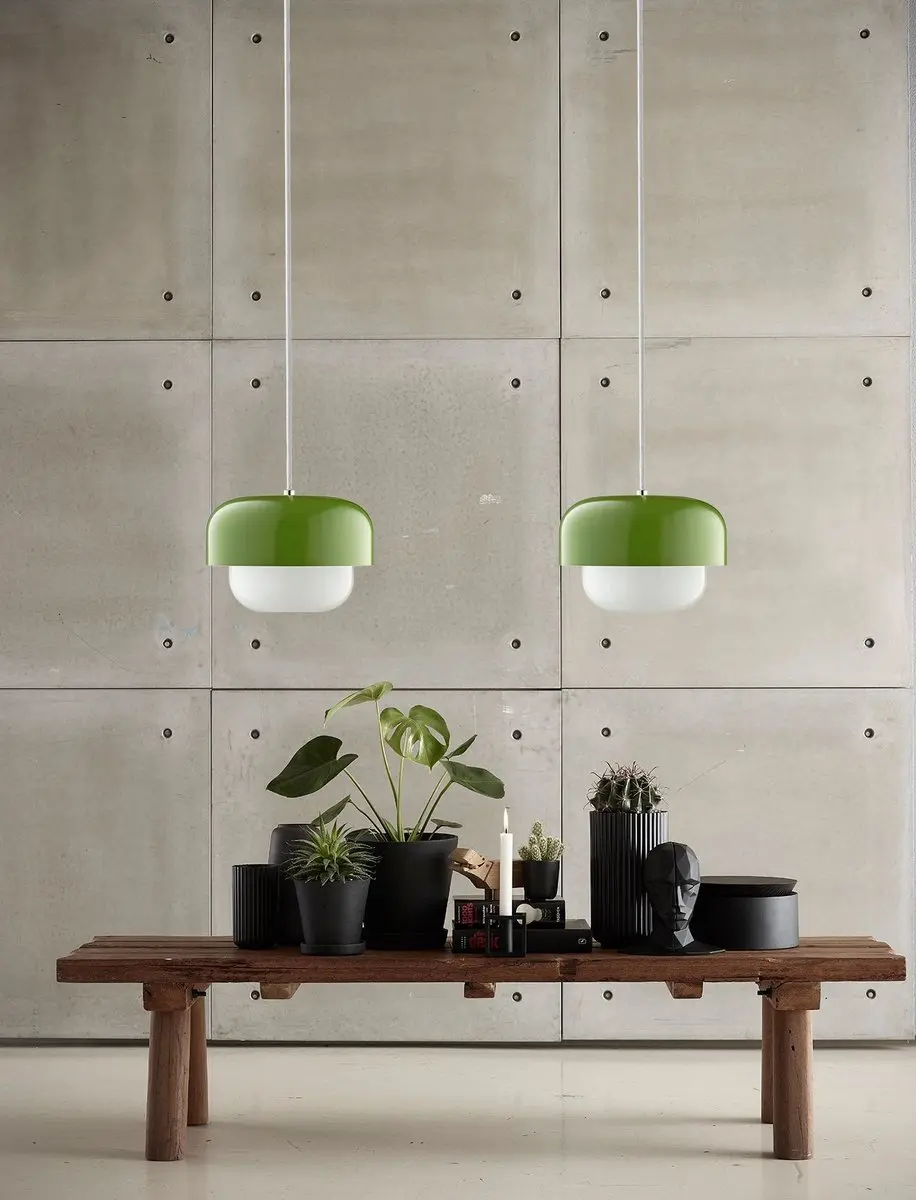 Dyberg Larsen Haipot Plafondlamp Groen - Ø23cm
