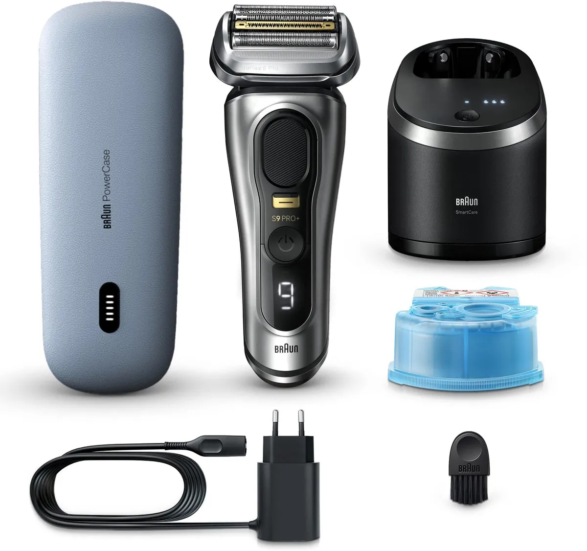 Braun Series 9 Pro+ 9577cc Scheerapparaat - 5 Mesjes - Zilver