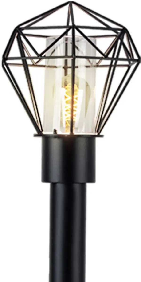 Globo Patio Vloerlamp - Zwart - 2 Stuks