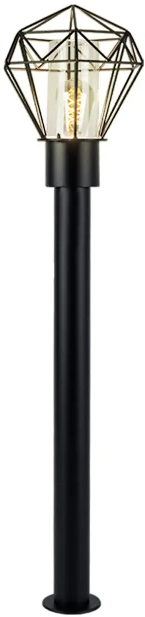 Globo Patio Vloerlamp - Zwart - 2 Stuks