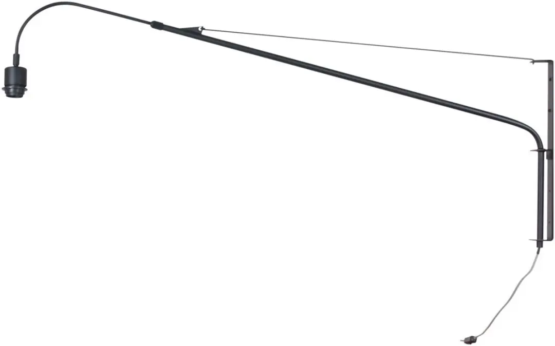Steinhauer Elegant Classy 3699ZW Wandlamp - Bamboe kap - Ø10cm - afbeelding 6 van 6