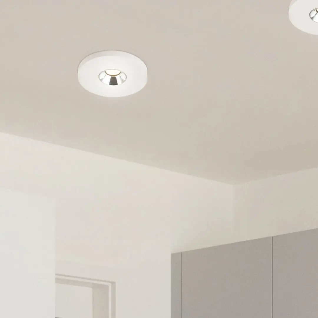 Globo Inbouwspot LED 4,2W 200lm Warm Wit - Wit - afbeelding 6 van 6