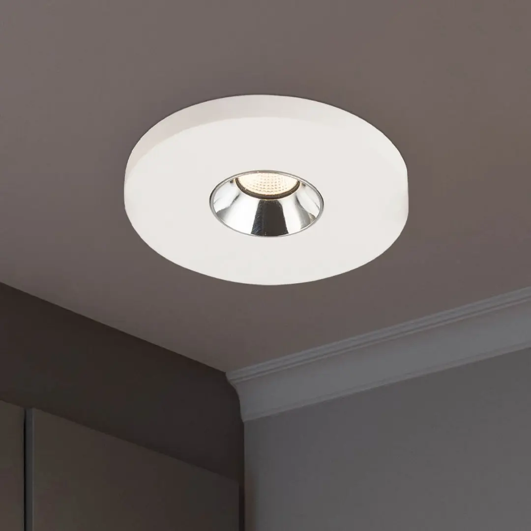 Globo Inbouwspot LED 4,2W 200lm Warm Wit - Wit