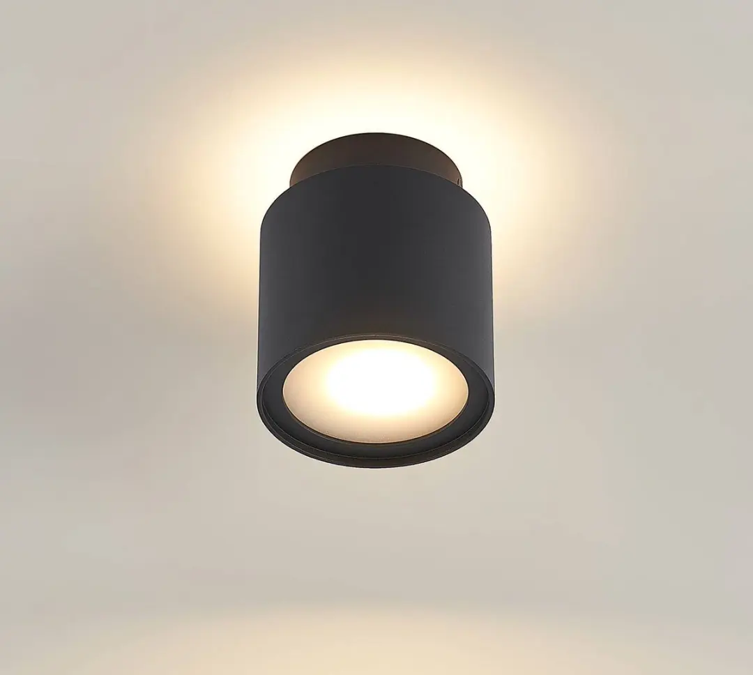 ARCCHIO Buitenspot Aluminium Glas GU10 10W - Zwart