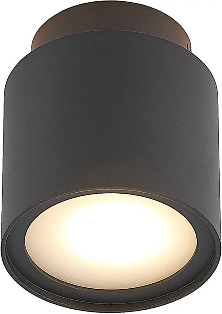 ARCCHIO Buitenspot Aluminium Glas GU10 10W - Zwart