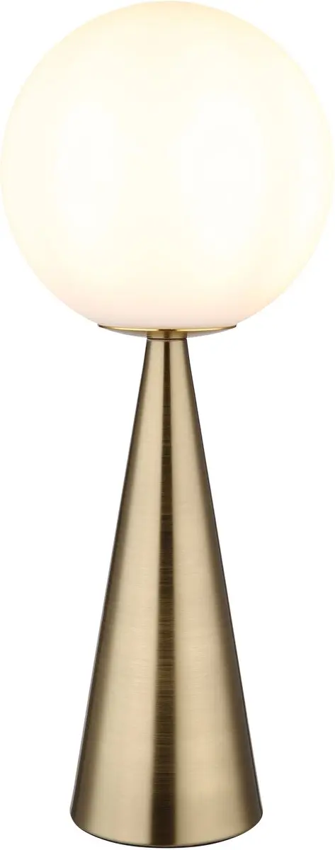 Globo PinPal Tafellamp Brons Ø20cm E27