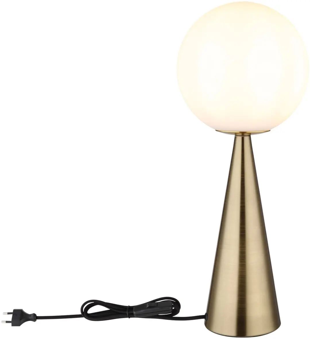 Globo PinPal Tafellamp Brons Ø20cm E27