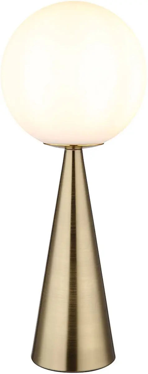 Globo PinPal Tafellamp Brons Ø20cm E27