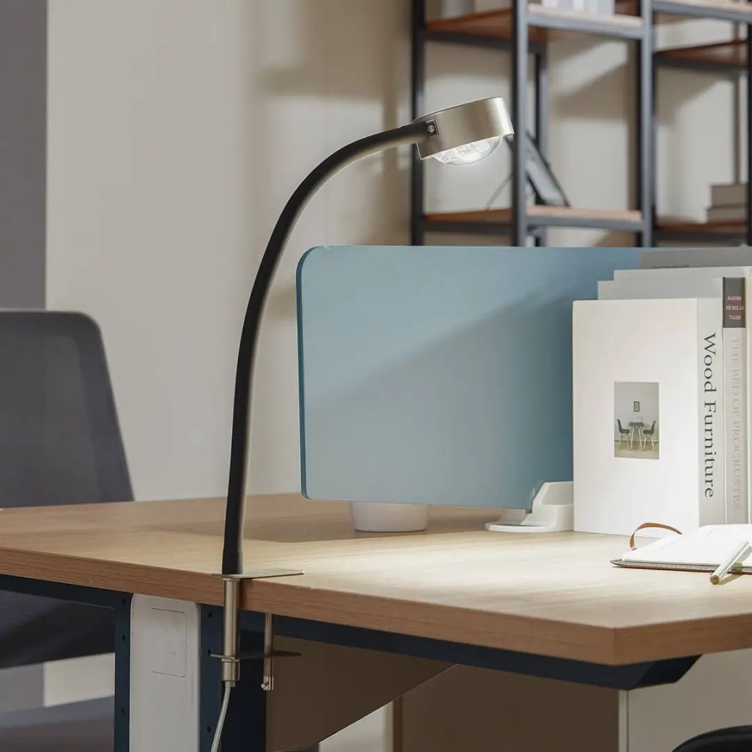 Lindby Klemlamp 11W GX53 - Nikkel mat, zwart