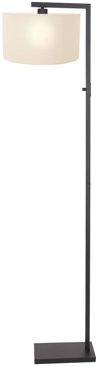 Steinhauer Vloerlamp 8218ZW - 160cm - Zwart