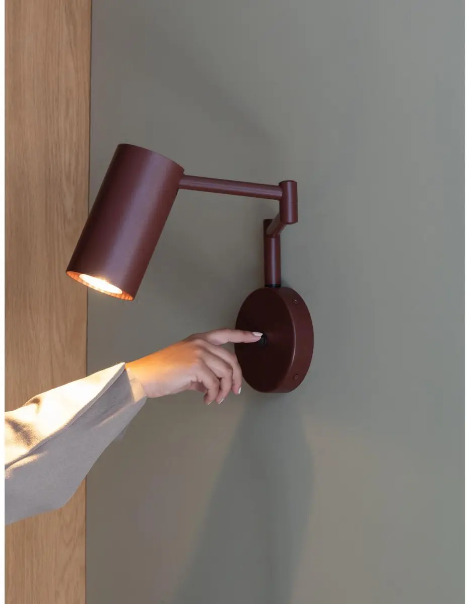 it's about RoMi Wandlamp Bilbao Rood - 10W - afbeelding 6 van 6