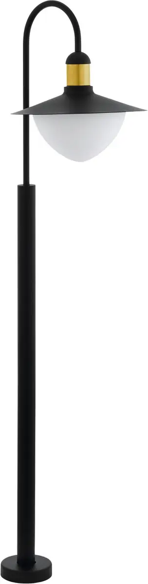 Eglo Sirmione Buiten Vloerverlichting 3x60W - Ø55cm - Goud/Zwart