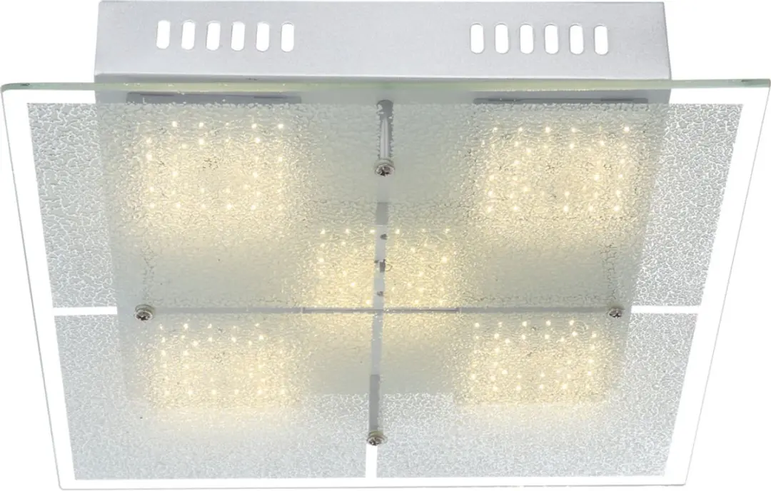 Globo 68530-5 LED Plafondlamp 17,5W - 3000K - Zilver