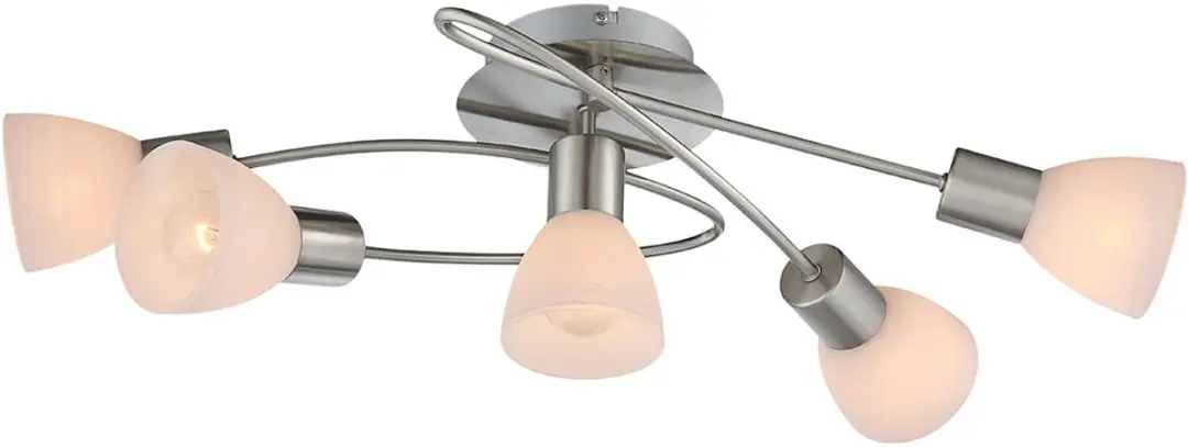 Globo Plafondlamp Panna 5xE14