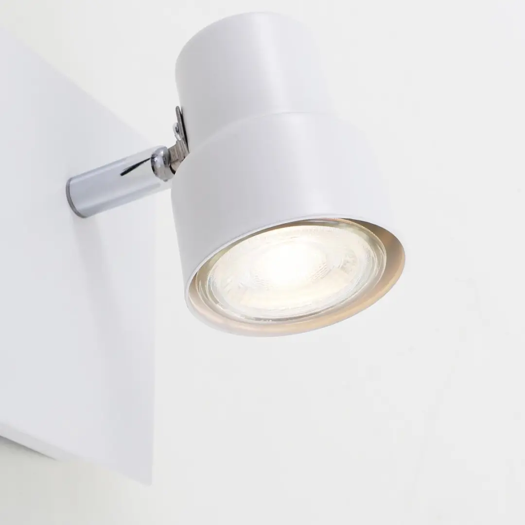 Briloner ROCK Wandlamp Spot Draaibaar 460lm 3.000K - Wit