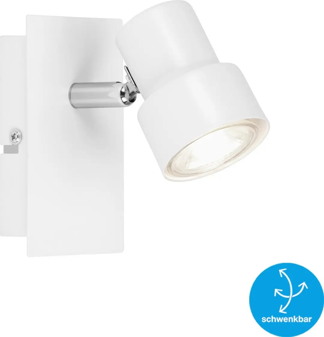 Briloner ROCK Wandlamp Spot Draaibaar 460lm 3.000K
