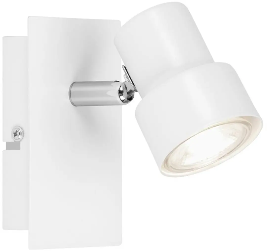 Briloner ROCK Wandlamp Spot Draaibaar 460lm 3.000K - Wit