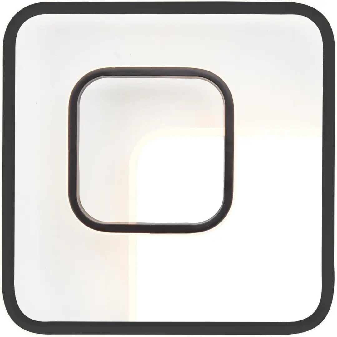 Brilliant Merapi Plafondlamp 32W - Wit/Zwart