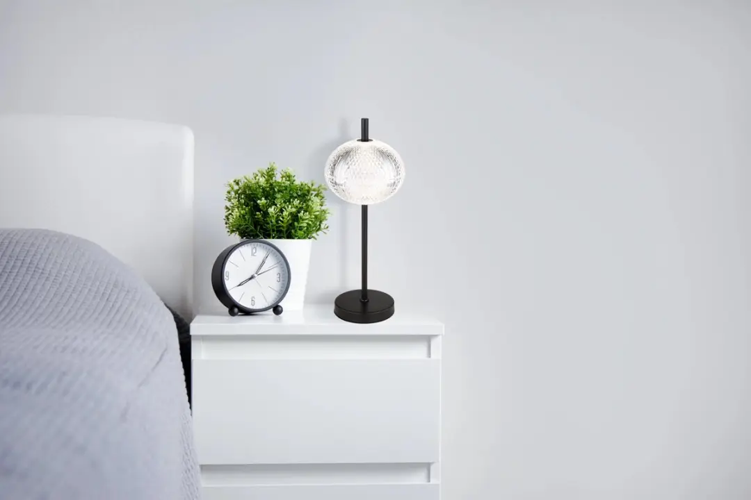 Globo Aida Tafellamp - Ø15cm - Zwart - afbeelding 6 van 6