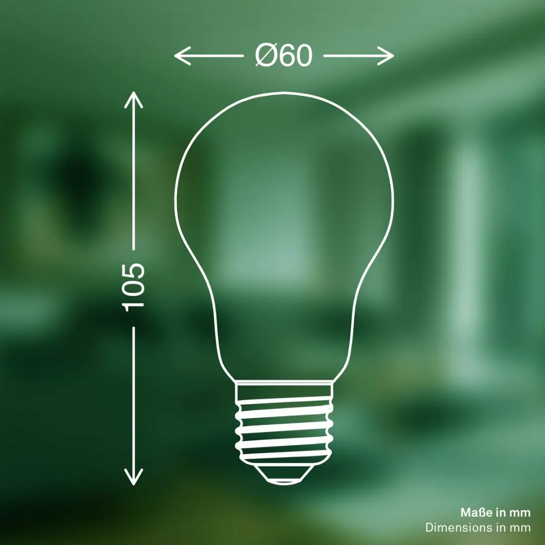 Briloner Ultra Efficient LED Lamp E27 5W - 2 Stuks