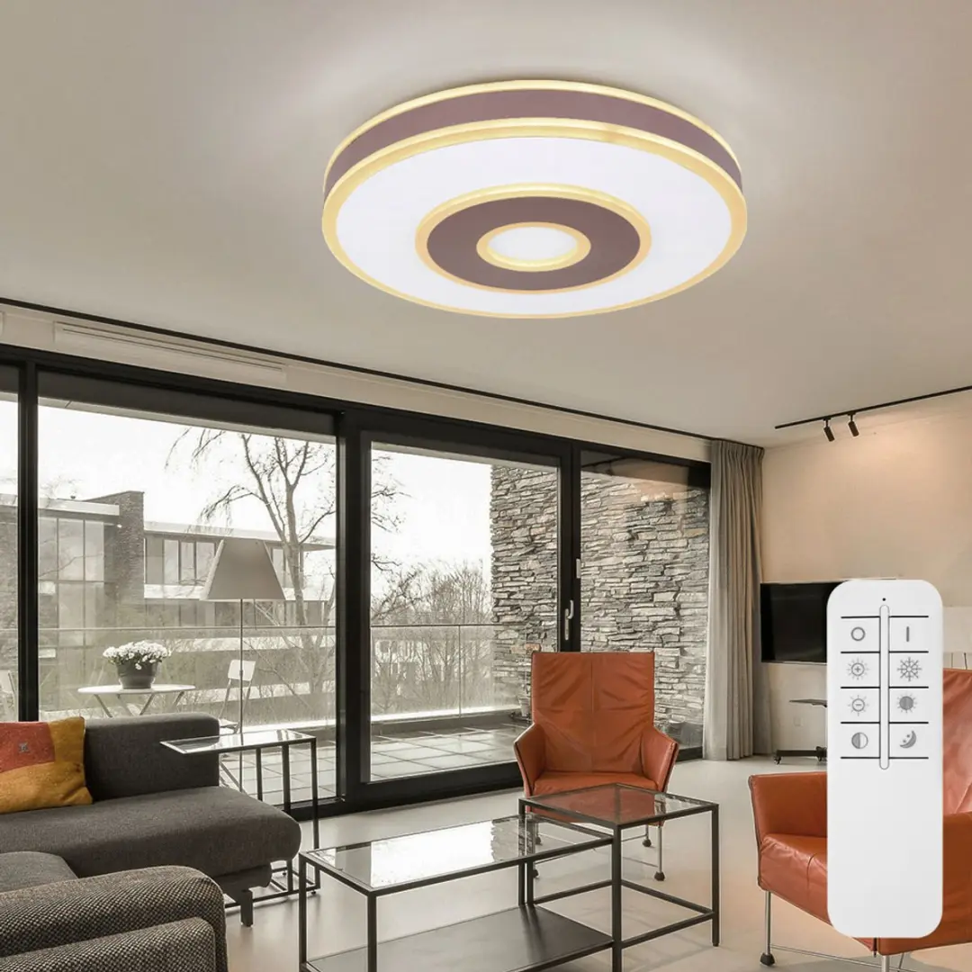 Globo Plafondlamp LED 55W 1900lm Dimmbaar Wit