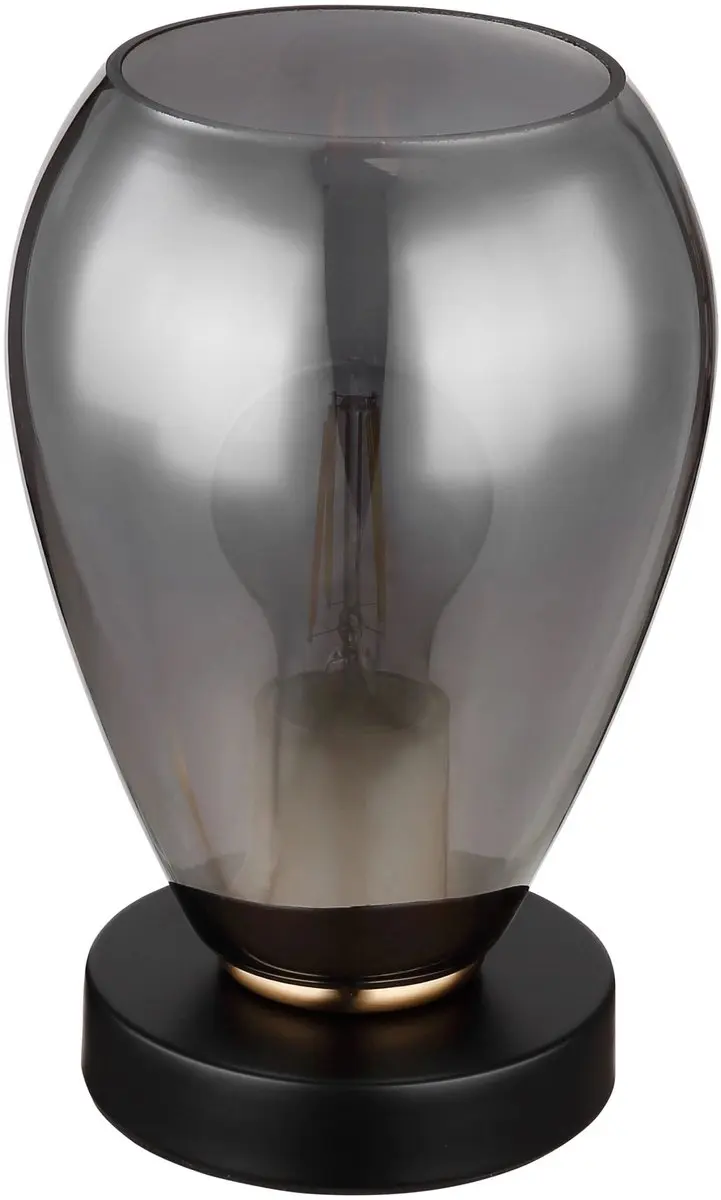 Globo FANNI Tafellamp - Zwart - Ø15cm - E27