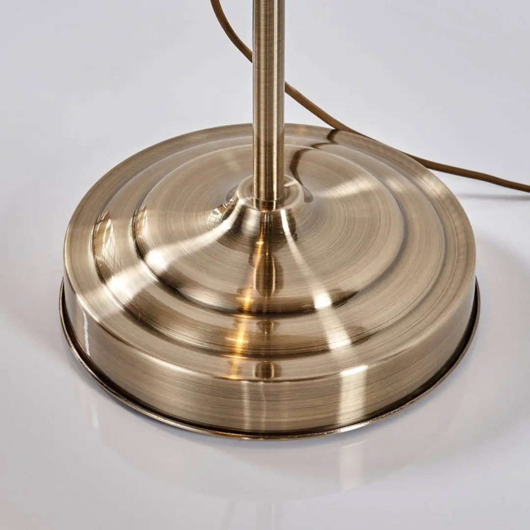 Lindby Vloerlamp 1 Licht - 170cm - Opaalwit Glanzend/Metalen